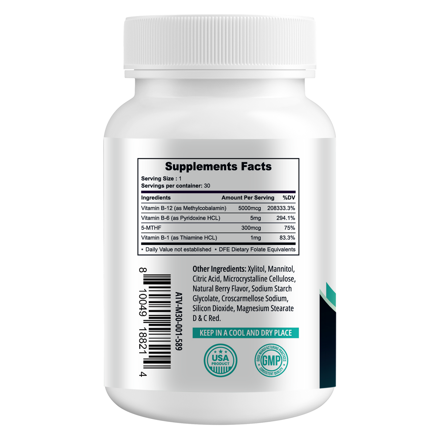 Atvim High Potency Methylcobalamin Vitamin B12