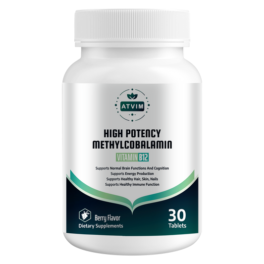 Atvim High Potency Methylcobalamin Vitamin B12